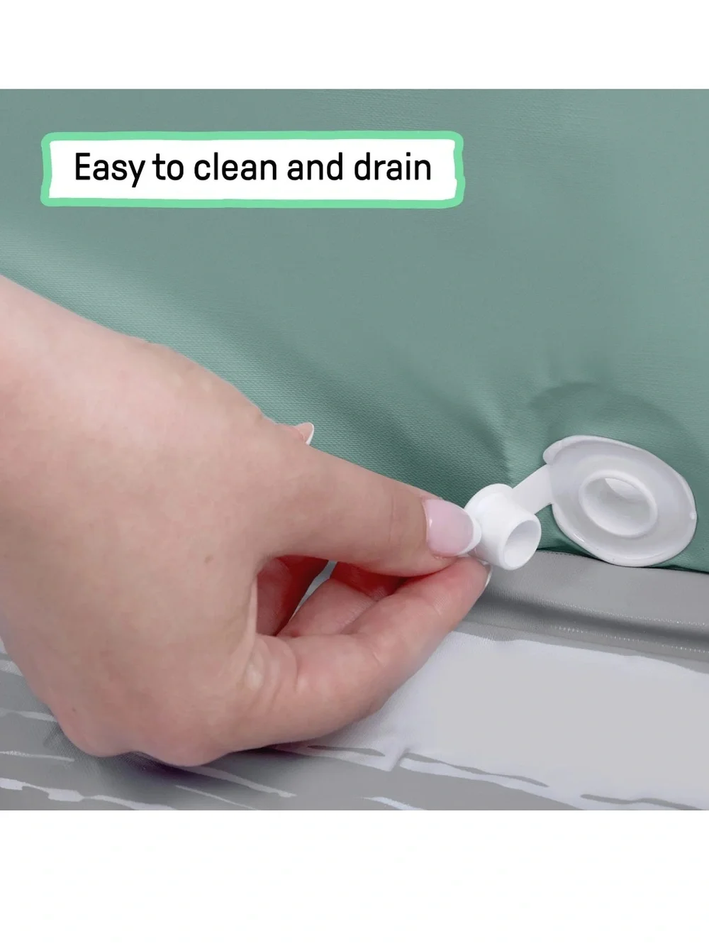 Ingenuity Tuckaway Toddler Tub – Converts Shower to Tub, Folds to Store, 12M-5Y